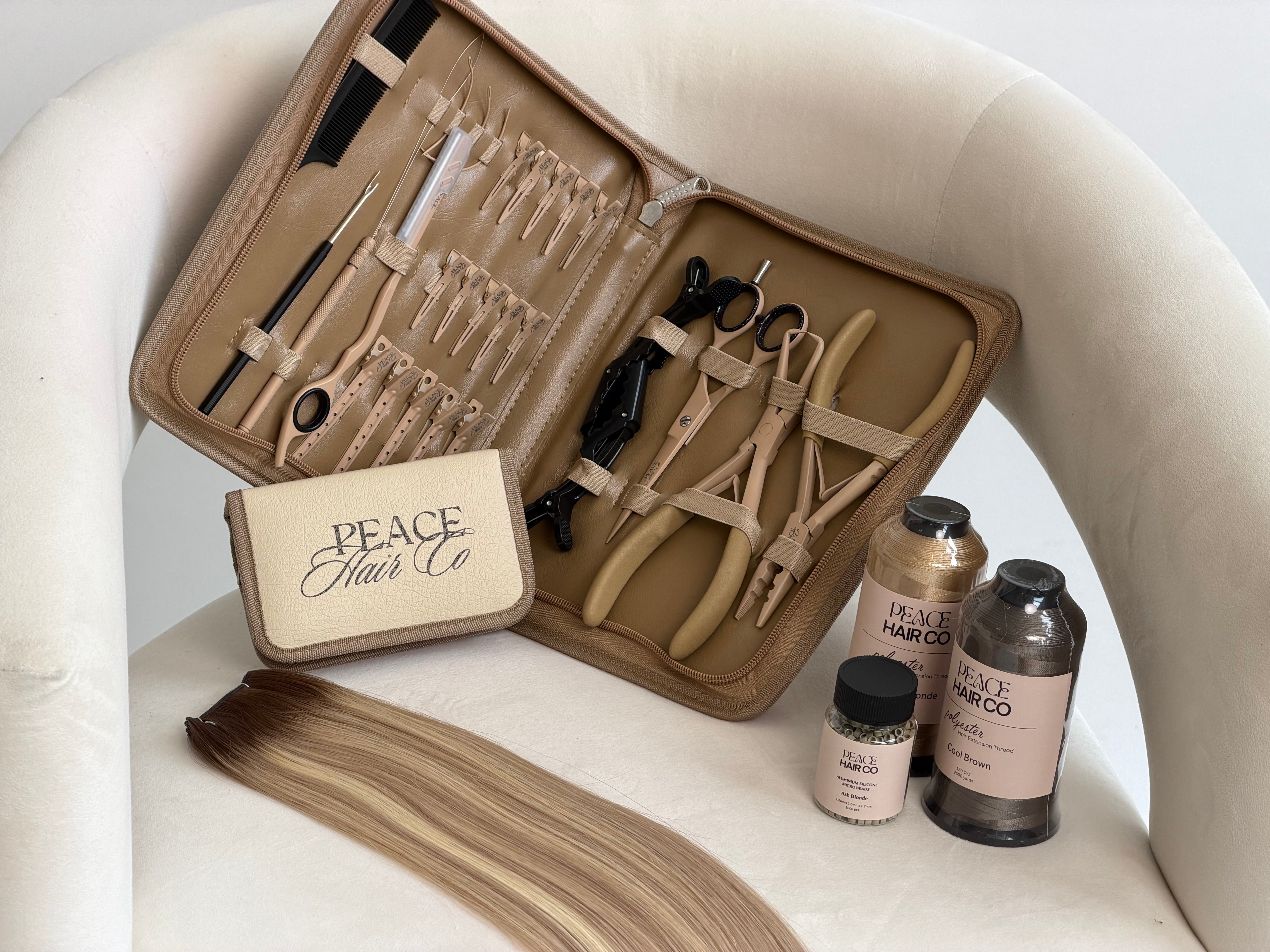 Hair Extension Tool Kit – Peace Hair Co. – Peace Hair Extension Co.