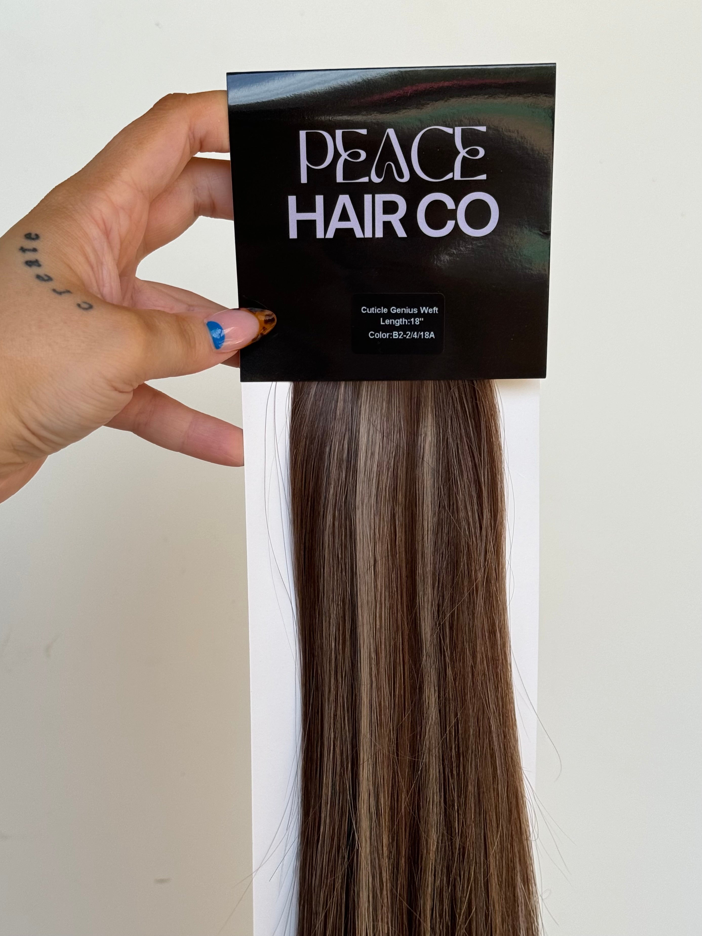 18” Genius Wefts - Peace Hair Extension Co.